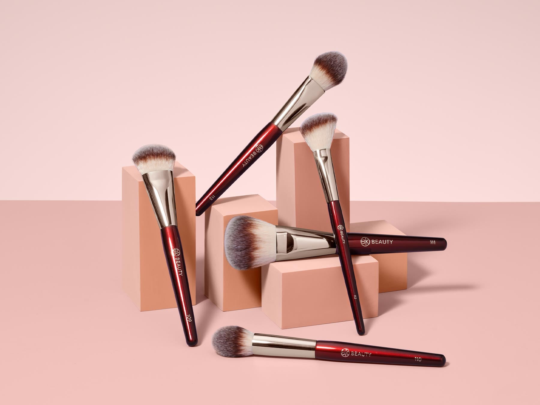 Core Line Extension Face Brush Set by BK Beauty