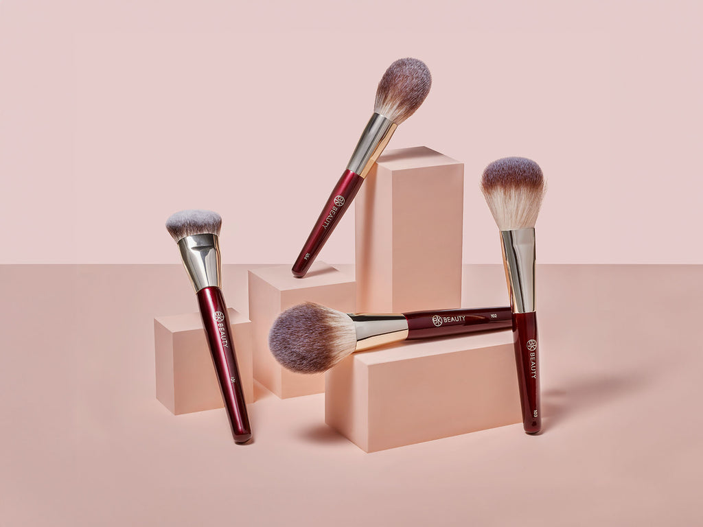 BK Beauty Travel Brush Set with Pouch