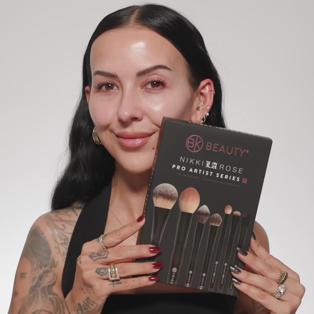 Nikki La Rose Pro Artist Brush Set (7PC) by BK Beauty