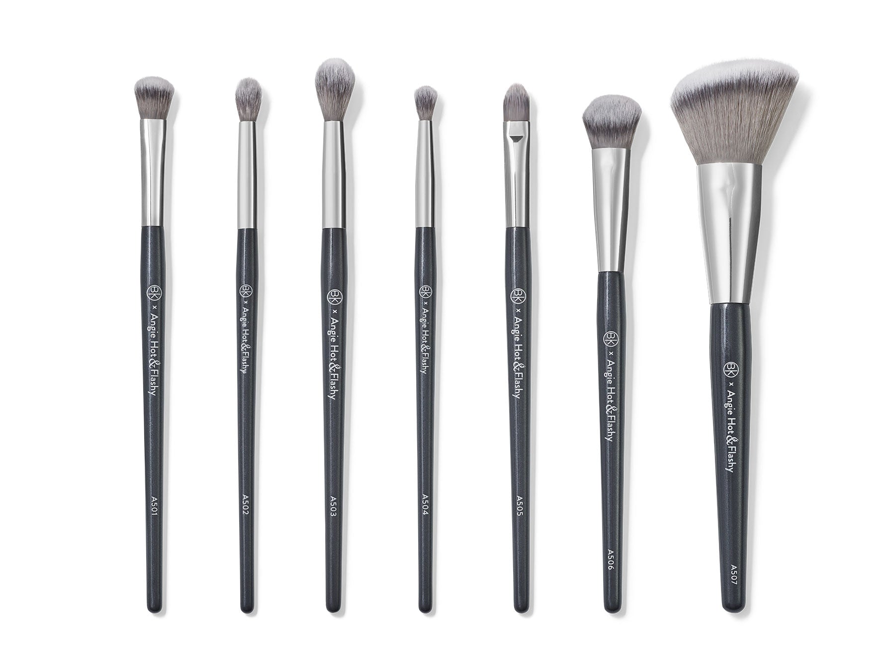 BK Beauty Travel Brush Set with Pouch